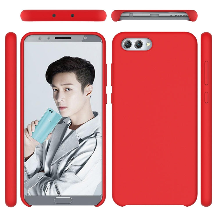 Pure Color Liquid Silicone Case for Huawei Honor View 10 / nova 2s