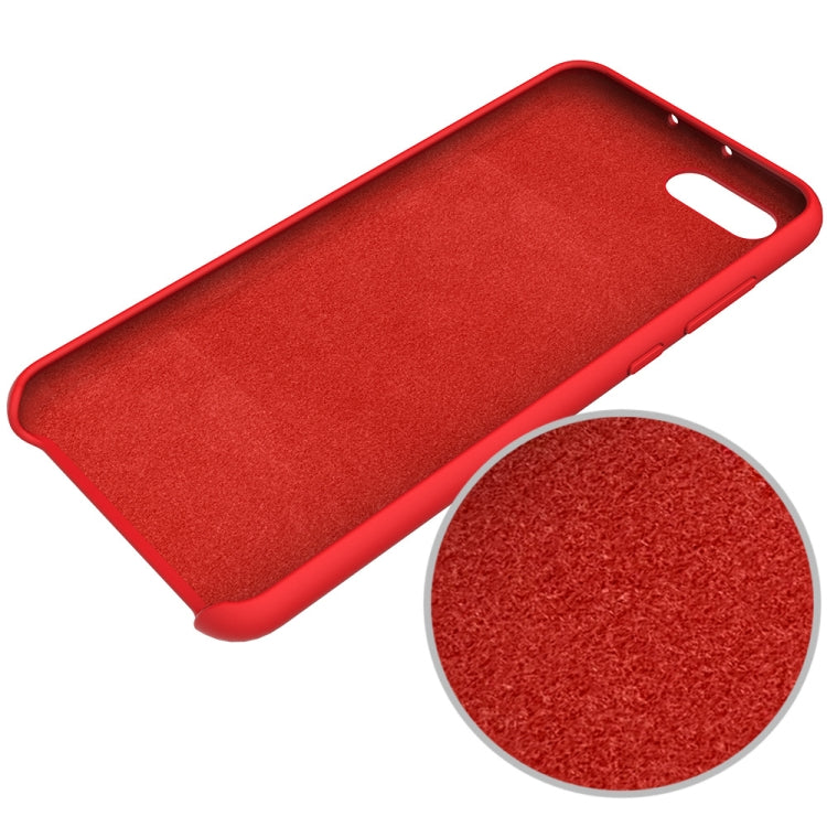 Pure Color Liquid Silicone Case for Huawei Honor View 10 / nova 2s