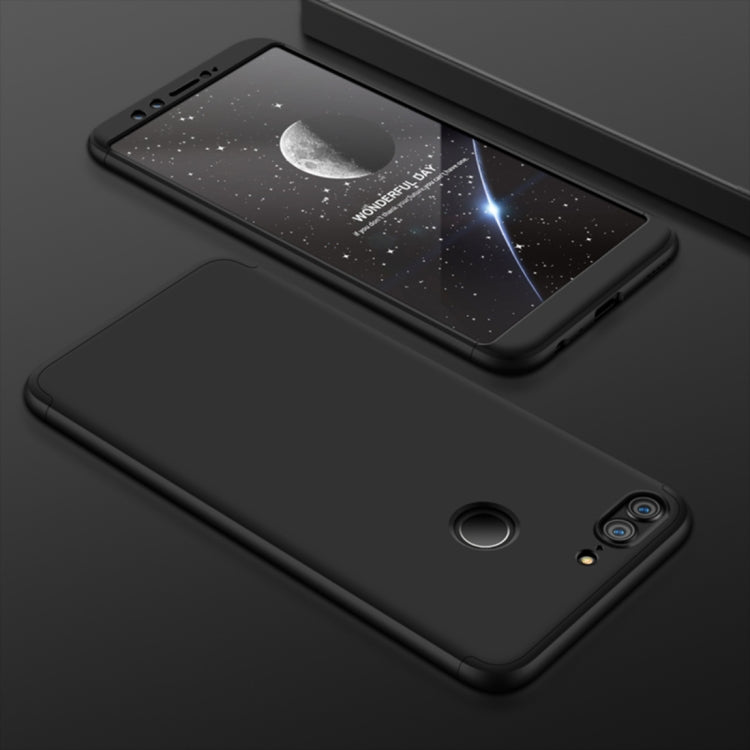 GKK Huawei Honor 9 Lite Three Stage Splicing 360 Degree Full Coverage PC Protective Case Back Cover