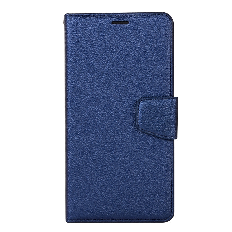 Silk Texture Horizontal Flip Leather Case for Huawei Honor Note 10, with Holder & Card slots & Wallet & Photo Frame