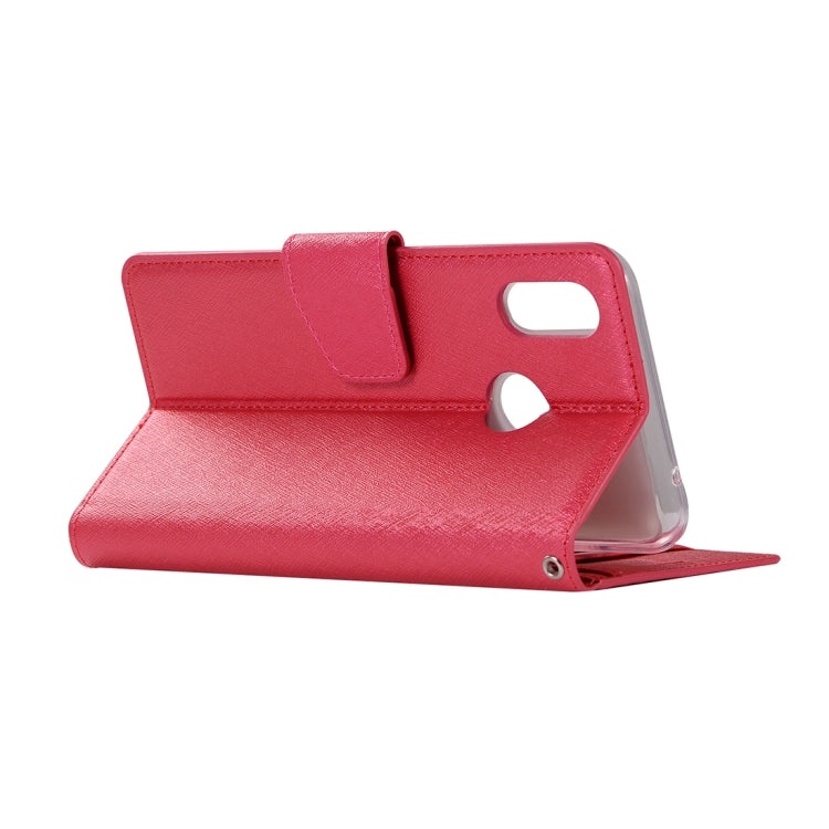 Silk Texture Horizontal Flip Leather Case for Huawei Honor Note 10, with Holder & Card slots & Wallet & Photo Frame