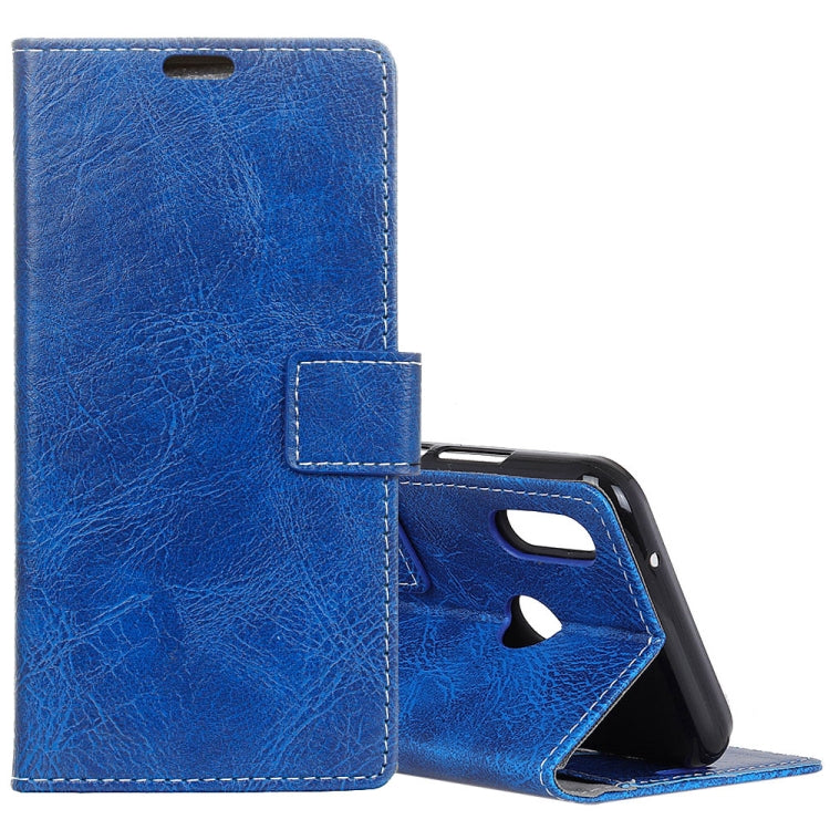 Retro Crazy Horse Texture Horizontal Flip Leather Case for Huawei Nova 3i / P Smart Plus, with Holder & Card Slots & Wallet & Photo Frame