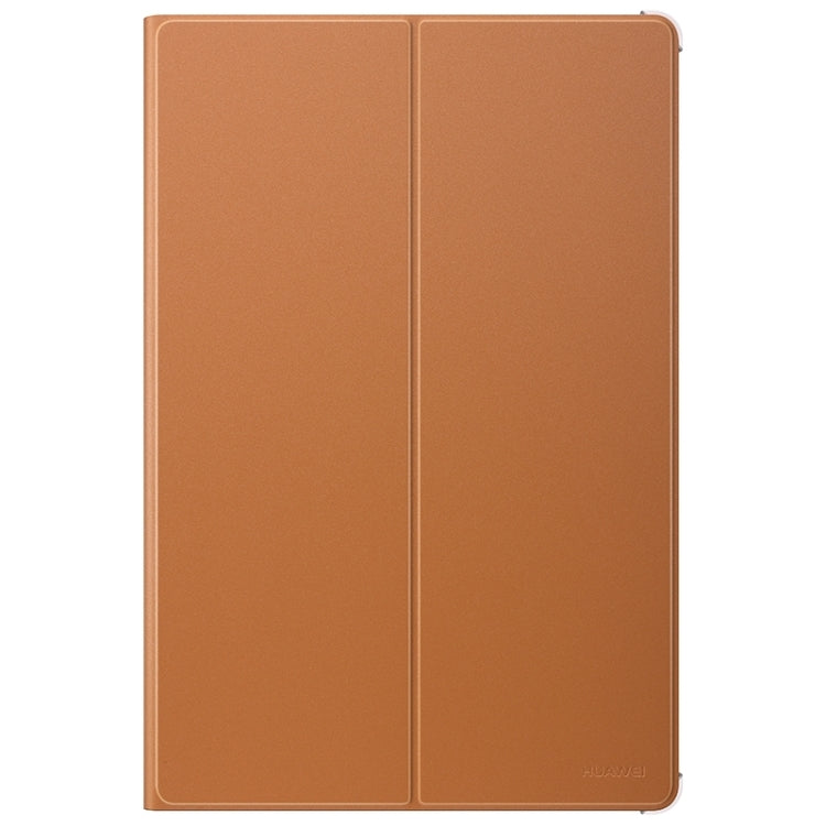 Horizontal Flip PU Leather Protective Case for Huawei MediaPad M5 10.8 inch, with Holder (Brown)
