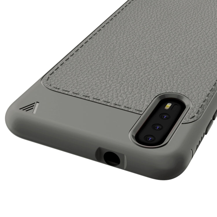 Lenuo for Leshen Series Huawei P20 TPU Litchi Texture Dropproof Protective Back Cover Case