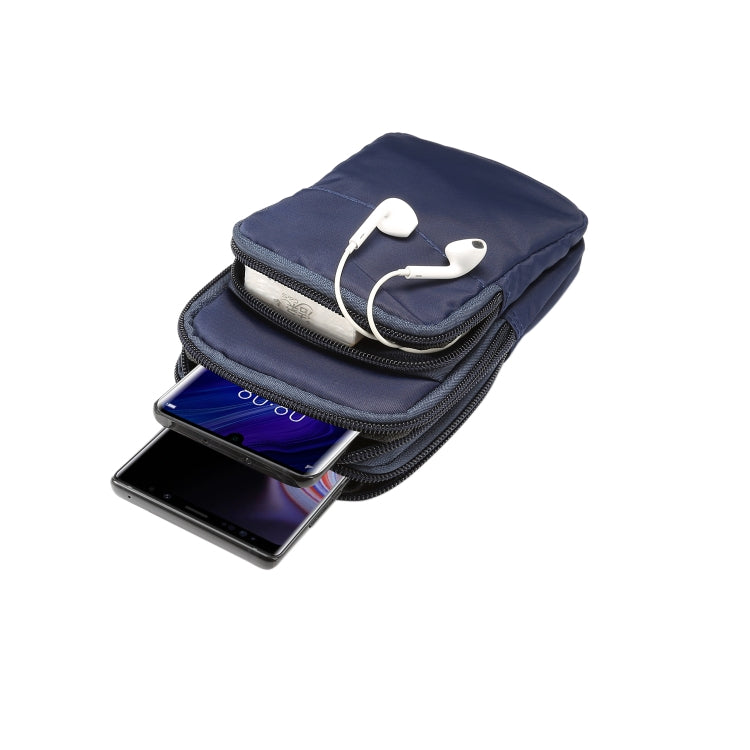 Multi-functional Universal Wrist / Waist Hanging / Hand Holding / Cross Mobile Phone Waist Pack Case for 6.3 Inch or Below Smartphones