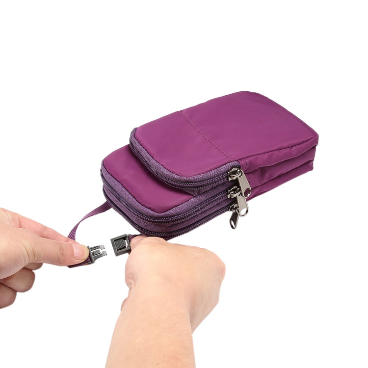 Multi-functional Universal Wrist / Waist Hanging / Hand Holding / Cross Mobile Phone Waist Pack Case for 6.3 Inch or Below Smartphones