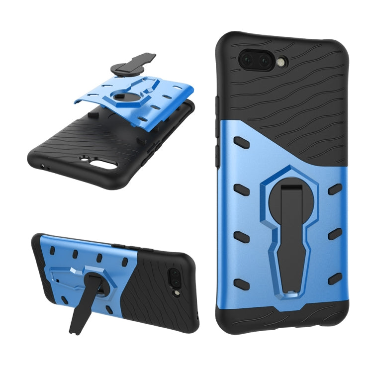 PC + TPU Dropproof Sniper Hybrid Case for Huawei Honor 10, with 360 Degree Rotation Holder