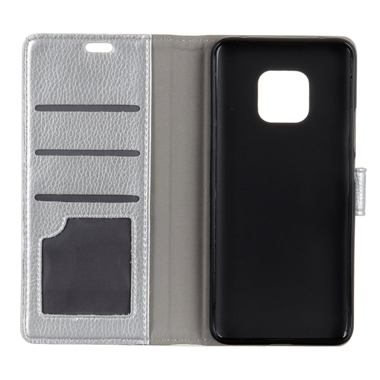 Litchi Texture Horizontal Flip Leather Case for Huawei Mate 20 Pro, with Holder & Card Slots & Wallet