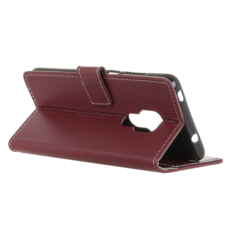 Litchi Texture Horizontal Flip Leather Case for Huawei Mate 20, with Holder & Card Slots & Wallet