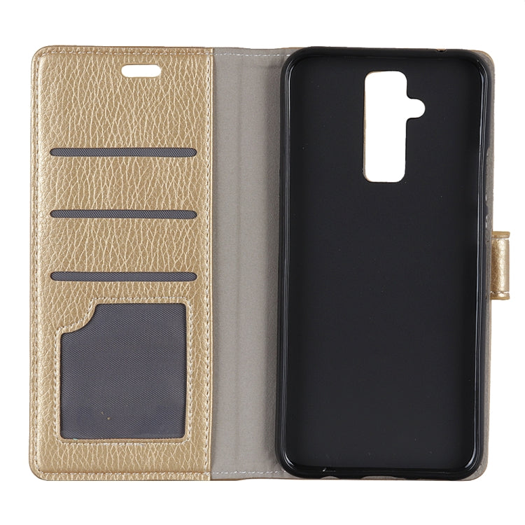 Litchi Texture Horizontal Flip Leather Case for Huawei Mate 20 Lite, with Holder & Card Slots & Wallet