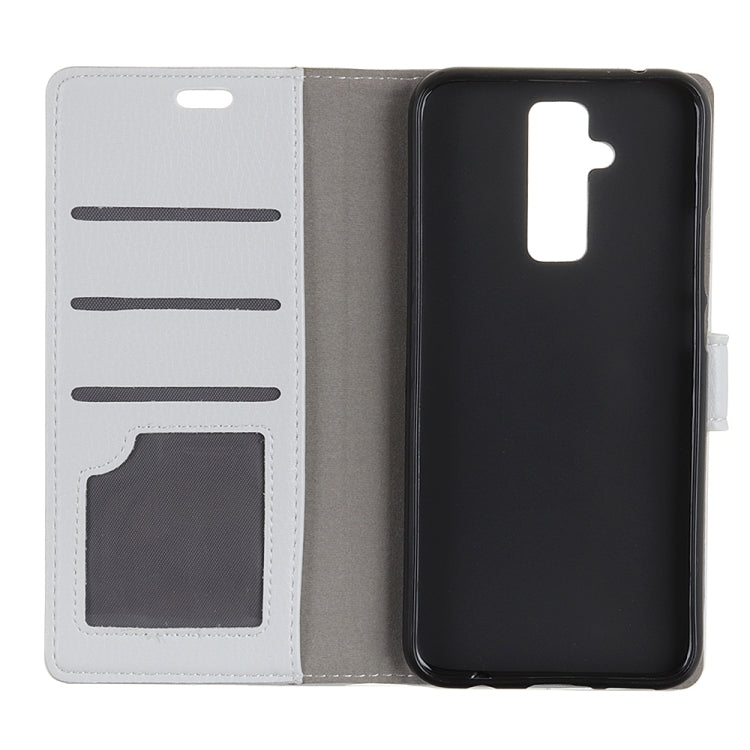 Litchi Texture Horizontal Flip Leather Case for Huawei Mate 20 Lite, with Holder & Card Slots & Wallet