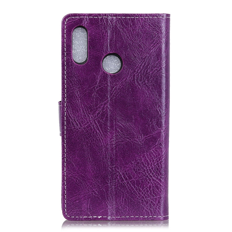 Retro Crazy Horse Texture Horizontal Flip Leather Case for Huawei Y9 (2019), with Card Slots & Holder & Photo Frame