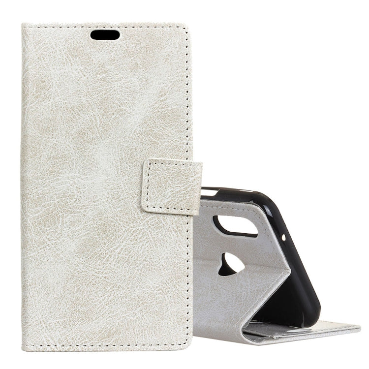 Retro Crazy Horse Texture Horizontal Flip Leather Case for Huawei Y9 (2019), with Card Slots & Holder & Photo Frame