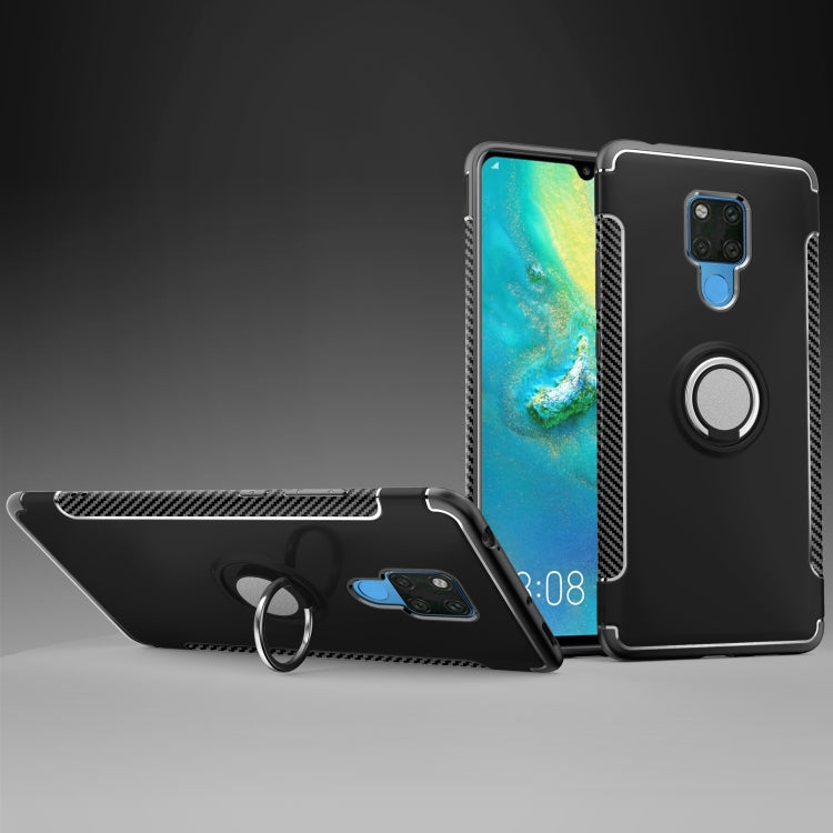 Shockproof Car Magnetic Case with 360 Degree Rotating Armor Ring for Huawei Mate 20 X
