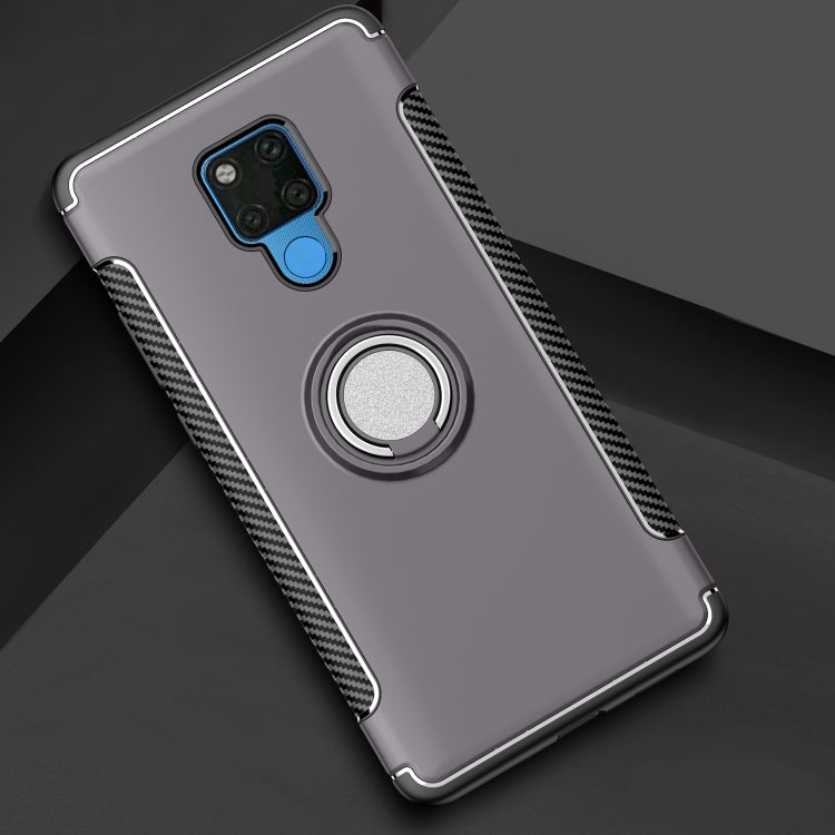 Shockproof Car Magnetic Case with 360 Degree Rotating Armor Ring for Huawei Mate 20 X