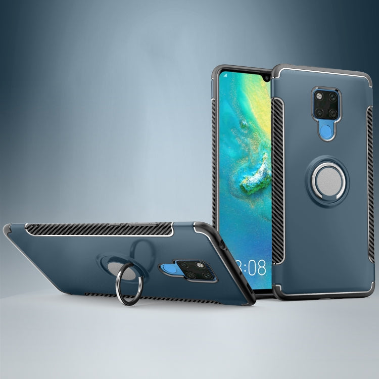 Shockproof Car Magnetic Case with 360 Degree Rotating Armor Ring for Huawei Mate 20 X
