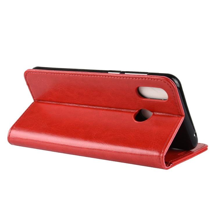 PU + TPU Crazy Horse Texture Horizontal Flip Leather Case for Huawei Honor Play, with Wallet & Holder & Card Slots