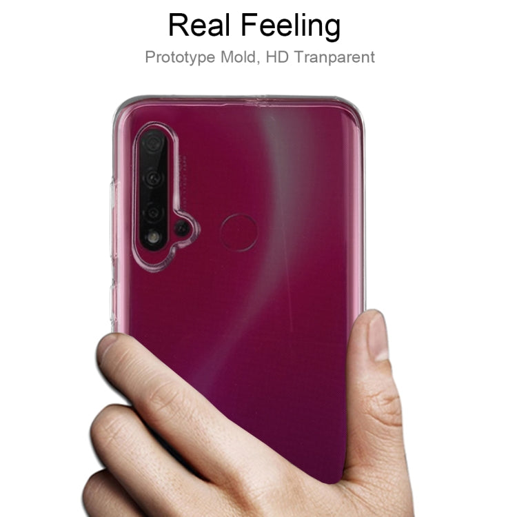 0.75mm Ultrathin Transparent TPU Soft Protective Case for Huawei nova 5