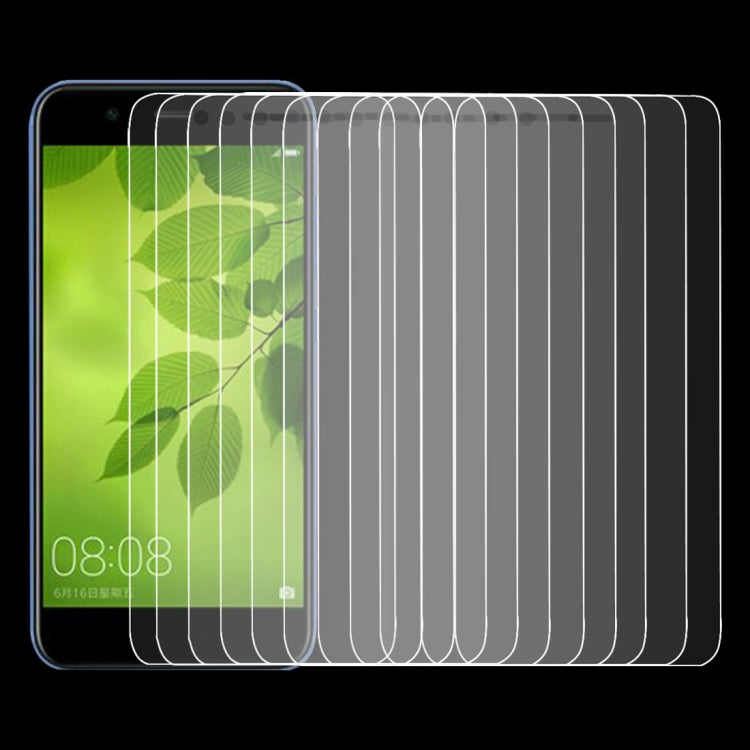 10 PCS for Huawei nova 2 Lite 0.26mm 9H Surface Hardness 2.5D Explosion-proof Tempered Glass Screen Film