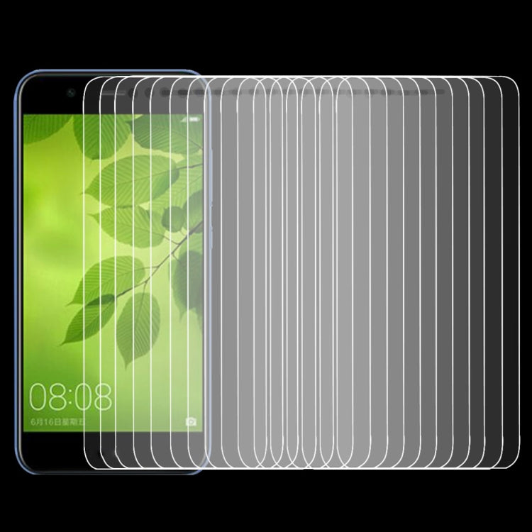 100 PCS for Huawei nova 2 Lite 0.26mm 9H Surface Hardness 2.5D Explosion-proof Tempered Glass Screen Film