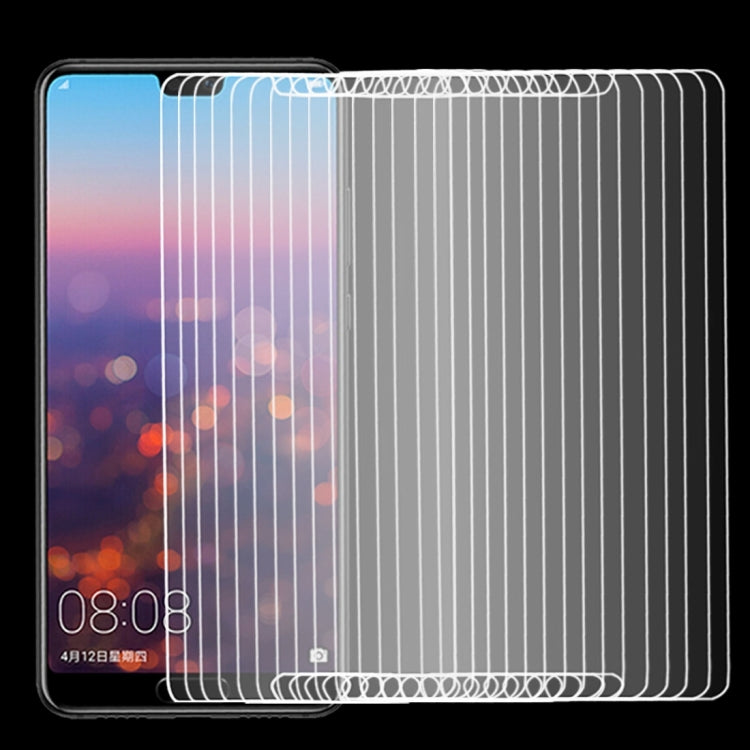 100 PCS for Huawei P20 0.26mm 9H Surface Hardness 2.5D Explosion-proof Tempered Glass Screen Film