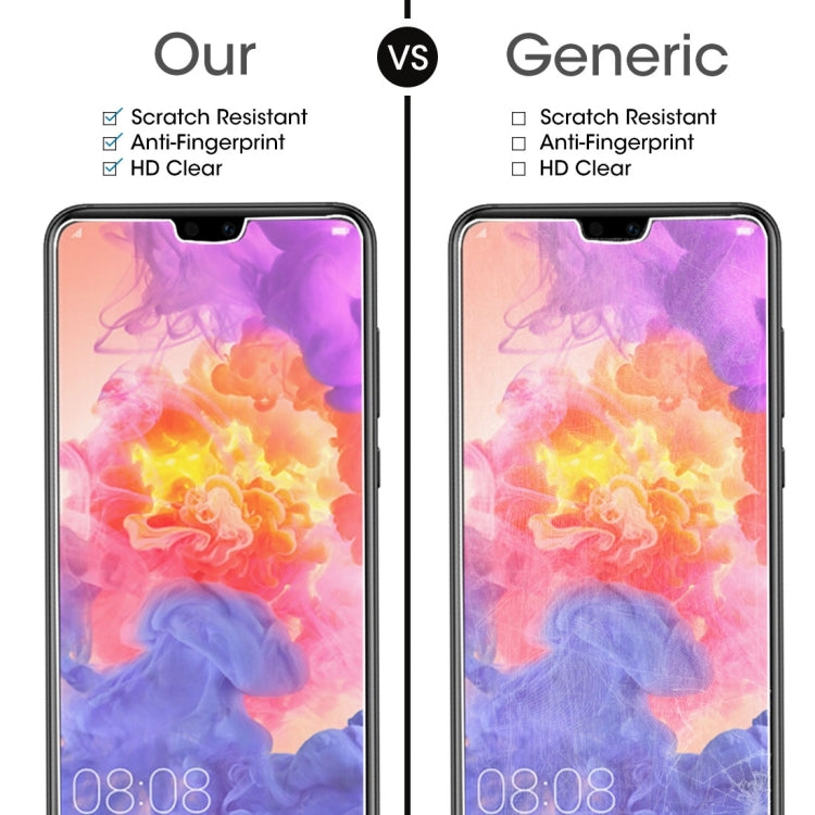 10 PCS for Huawei P20 Pro 0.26mm 9H Surface Hardness 2.5D Explosion-proof Tempered Glass Screen Film