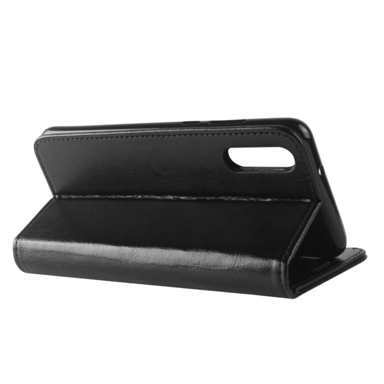 For Huawei P20 PU + TPU Crazy Horse Texture Horizontal Flip Leather Case with Wallet & Holder & Card Slots