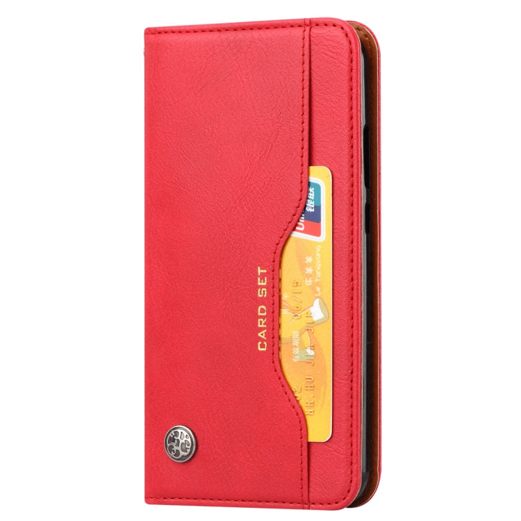 Knead Skin Texture Horizontal Flip Leather Case for Huawei P30 Lite, with Photo Frame & Holder & Card Slots & Wallet