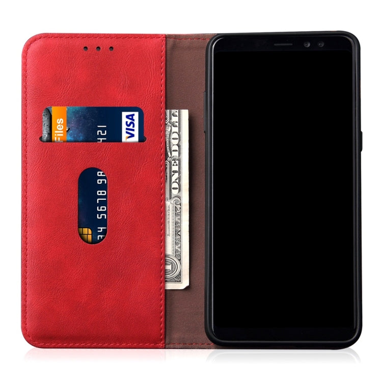 Casual Style Retro Crazy Horse Texture Horizontal Flip Leather Case for Huawei P30 Lite / Nova 4e, with Card Slots & Holder & Wallet