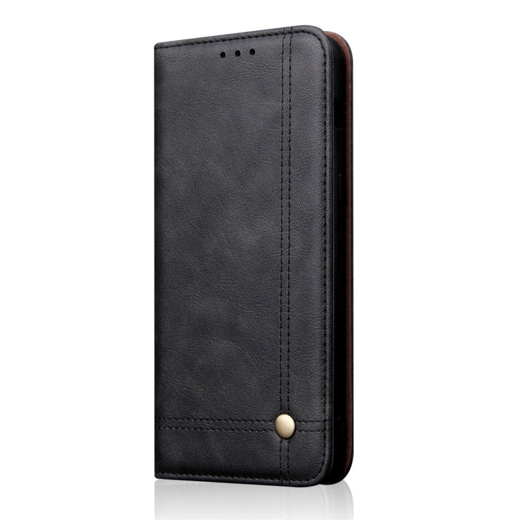Casual Style Retro Crazy Horse Texture Horizontal Flip Leather Case for Huawei Y7 (2019), with Card Slots & Holder & Wallet