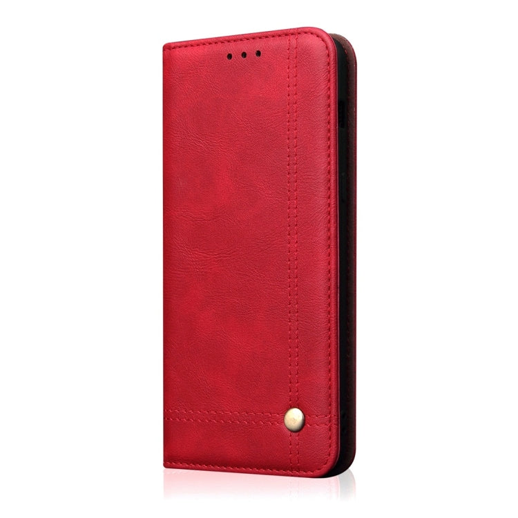 Casual Style Retro Crazy Horse Texture Horizontal Flip Leather Case for Huawei Y7 Pro (2019) / Enjoy 9, with Card Slots & Holder & Wallet