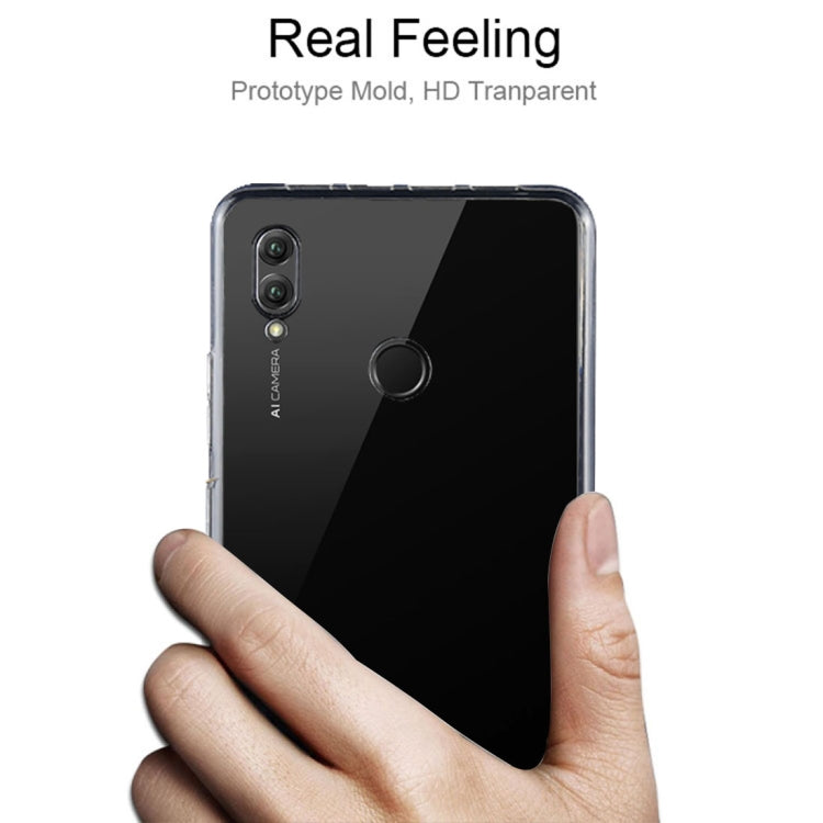 Shockproof TPU Protective Back Case for Huawei Honor Note 10(Transparent)