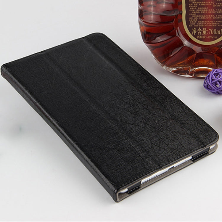 For Huawei MediaPad M5 8.4 inch Texture Horizontal Flip Leather Case with Tri-fold Holder & Sleep / Wake-up Function