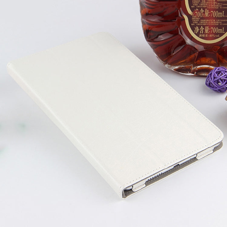 For Huawei MediaPad M5 8.4 inch Texture Horizontal Flip Leather Case with Tri-fold Holder & Sleep / Wake-up Function