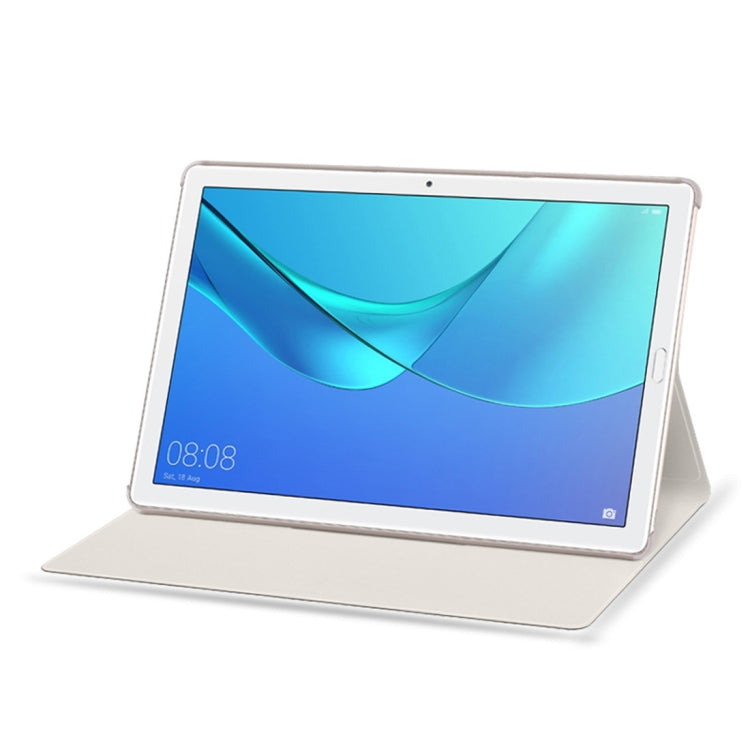 For Huawei MediaPad M5 10.8 inch Texture Horizontal Flip PU Leather Case with Holder