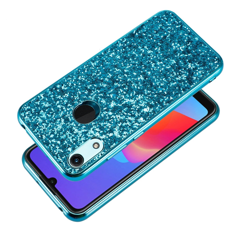 Glittery Powder Shockproof TPU Case for Huawei Honor Play 8A