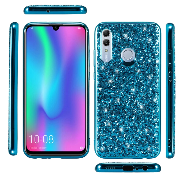 Glittery Powder Shockproof TPU Case for Huawei Honor 10 Lite