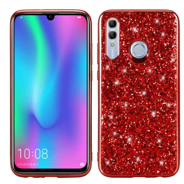 Glittery Powder Shockproof TPU Case for Huawei Honor 10 Lite