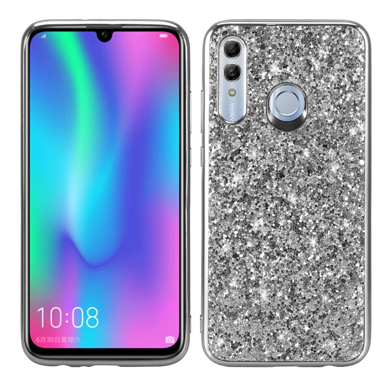 Glittery Powder Shockproof TPU Case for Huawei Honor 10 Lite