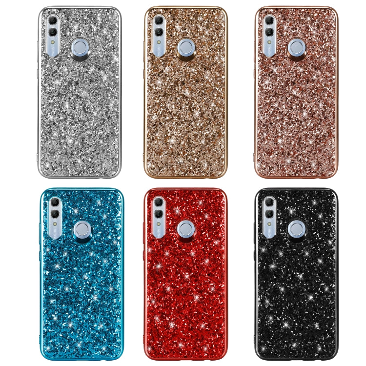 Glittery Powder Shockproof TPU Case for Huawei Honor 10 Lite