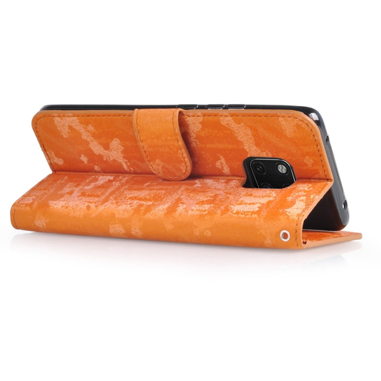 Horizontal Flip 3D Gradient Color PU + TPU Leather Case for Huawei Mate 20 Pro, with Holder & Card Slots & Photo frame