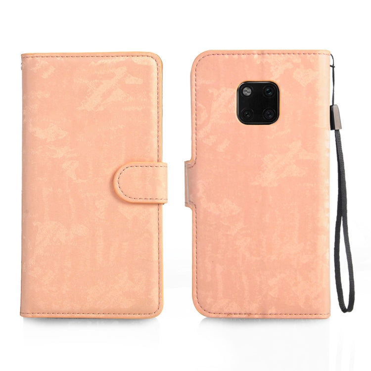 Horizontal Flip 3D Gradient Color PU + TPU Leather Case for Huawei Mate 20 Pro, with Holder & Card Slots & Photo frame
