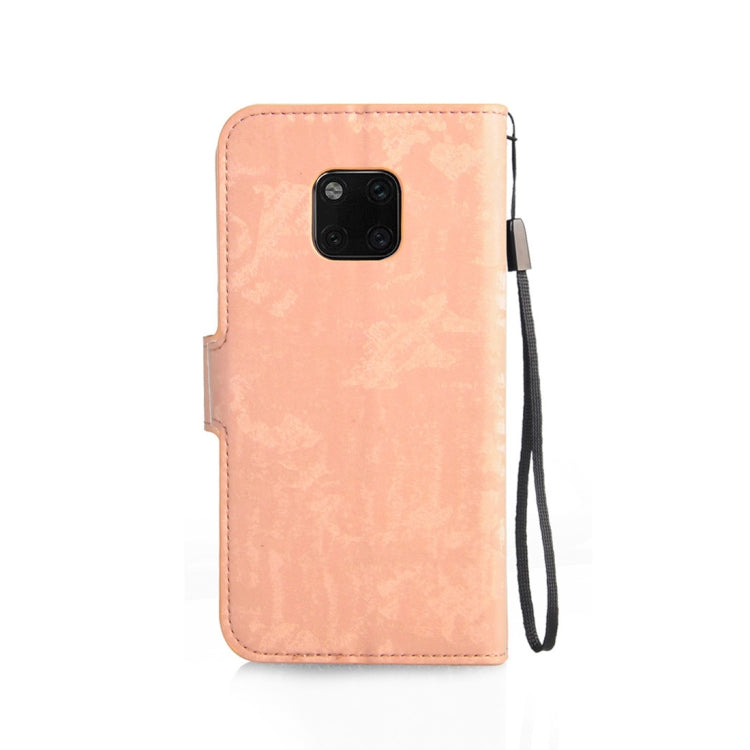Horizontal Flip 3D Gradient Color PU + TPU Leather Case for Huawei Mate 20 Pro, with Holder & Card Slots & Photo frame