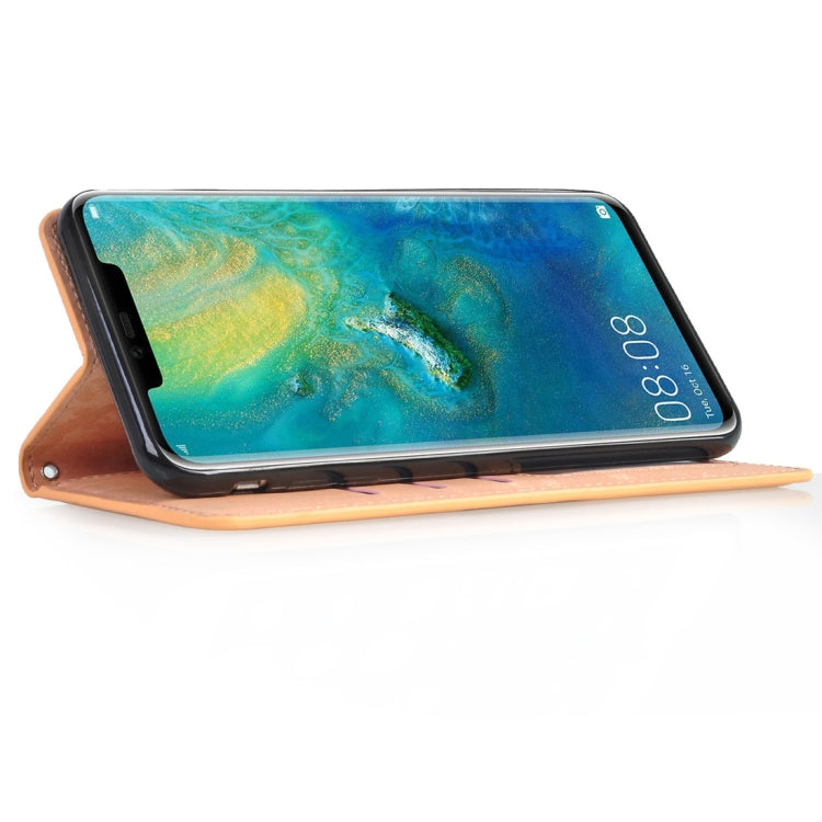 Horizontal Flip 3D Gradient Color PU + TPU Leather Case for Huawei Mate 20 Pro, with Holder & Card Slots & Photo frame