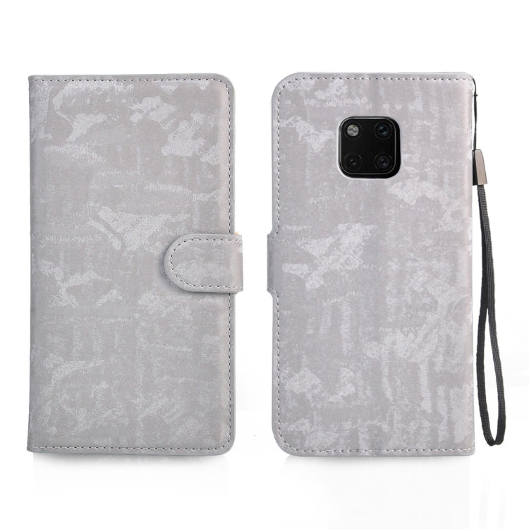 Horizontal Flip 3D Gradient Color PU + TPU Leather Case for Huawei Mate 20 Pro, with Holder & Card Slots & Photo frame