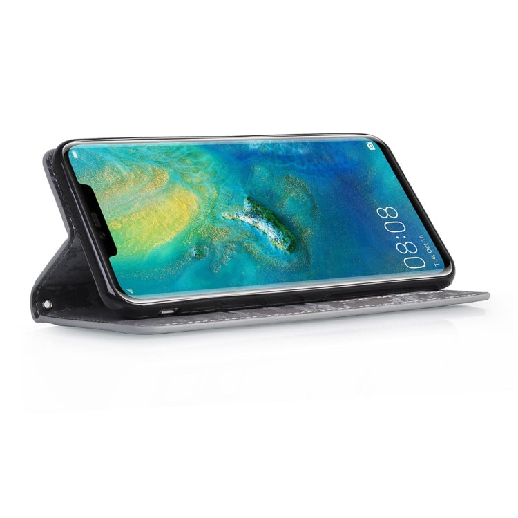 Horizontal Flip 3D Gradient Color PU + TPU Leather Case for Huawei Mate 20 Pro, with Holder & Card Slots & Photo frame