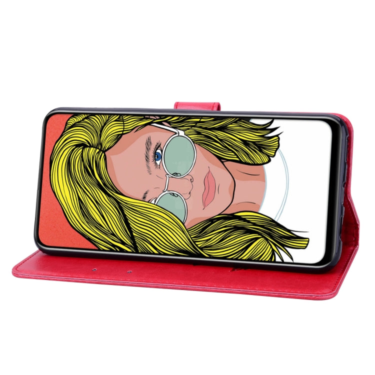 Rose Embossed Horizontal Flip PU Leather Case for Huawei P Smart Z, with Holder & Card Slots & Wallet