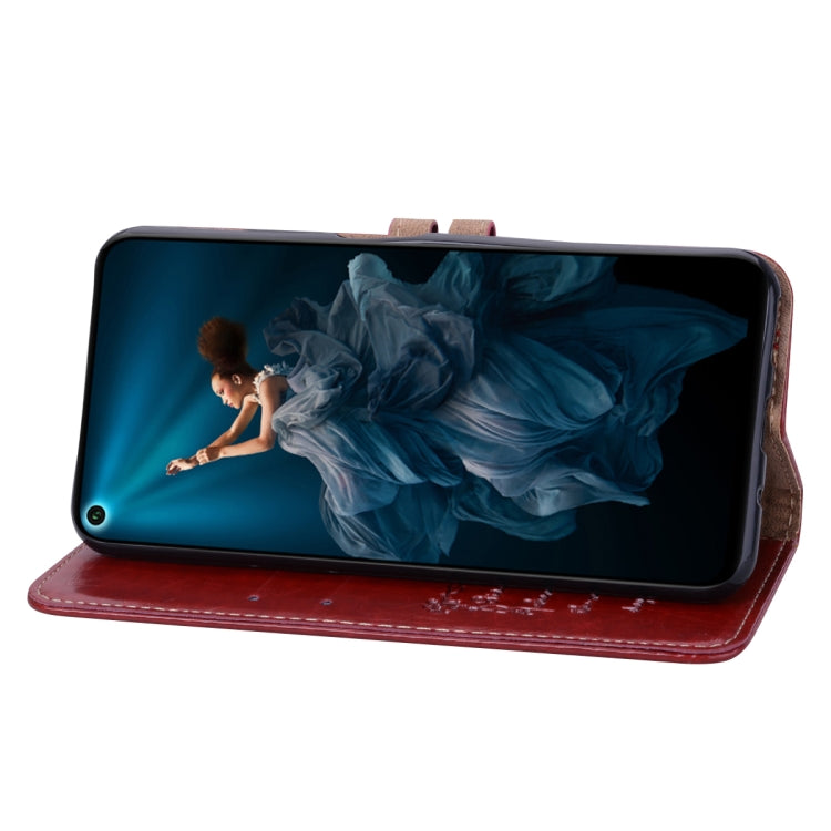 Business Style Oil Wax Texture Horizontal Flip Leather Case for Huawei Honor 20, with Holder & Card Slots & Wallet