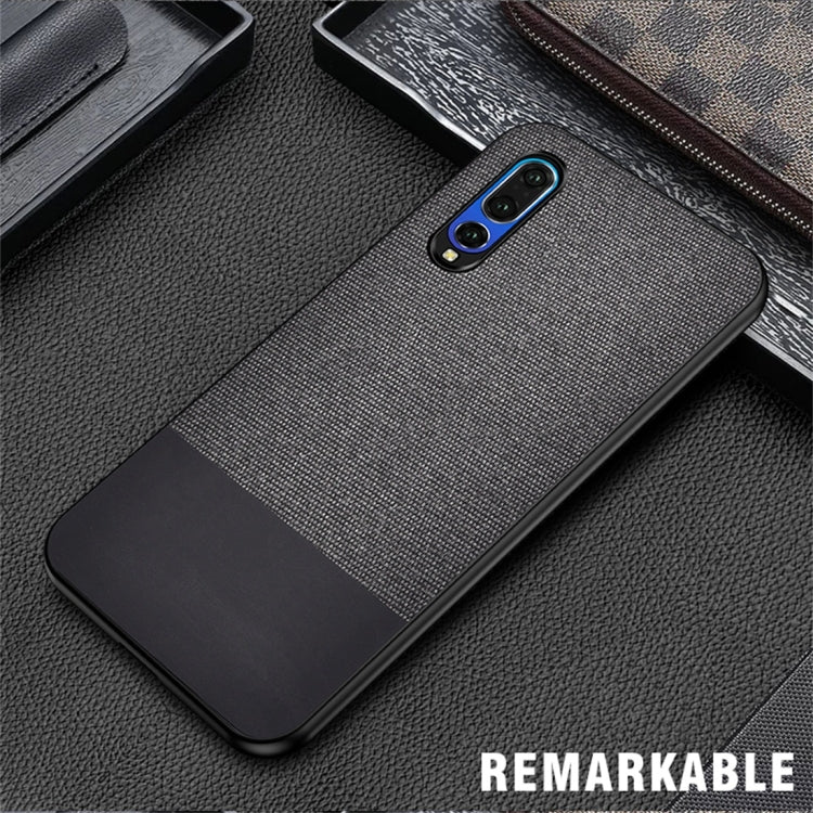 Shockproof Splicing PU + Cloth Protective Case for Huawei P30
