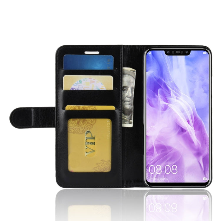 Crazy Horse Texture Horizontal Flip Leather Case for Huawei nova 3, with Wallet & Holder & Card Slots